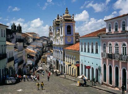 El 'Pelourinho', centro histórico de Salvador de Bahía