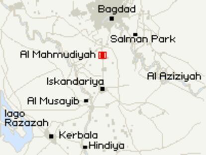 Al Mamudiyah, sur de Bagdad, IRAK