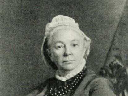 La escritora Margaret Oliphant (1828-1897).
