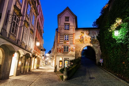 Una de las calles de la ciudad austriaca de Steyr. 