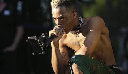 XXXTentacion, en una actuación.