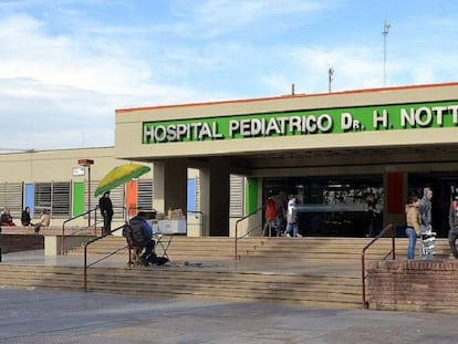 Hospital pedi&aacute;trico Dr. H. Notti de Mendoza.