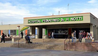 Hospital pedi&aacute;trico Dr. H. Notti de Mendoza.