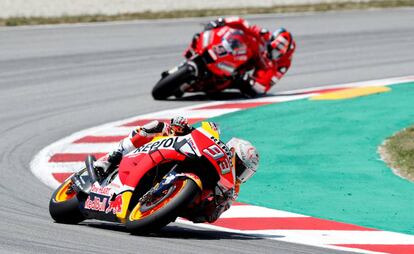 Marc Márquez, en cabeza de la carrera.