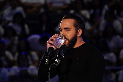 El presidente de El Salvador, Nayib Bukele.