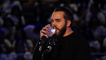El presidente de El Salvador, Nayib Bukele.
