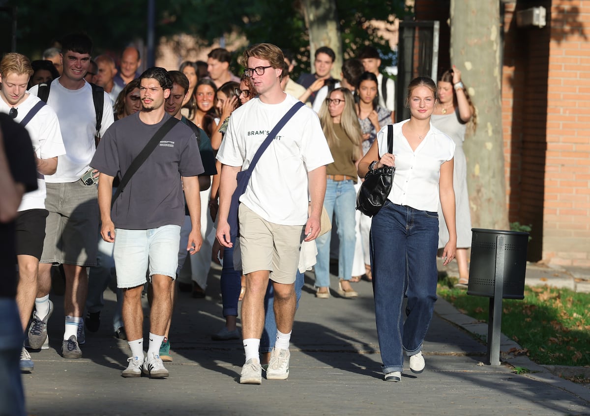 La Princesa de Asturias inicia su vida universitaria sin los privilegios estipulados en 1988 para su padre