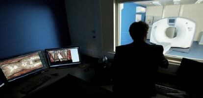 El centro de autopsias digitales en Sheffield.