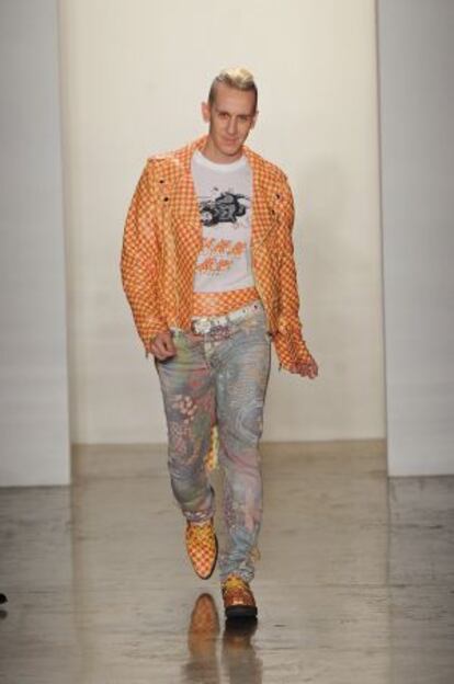 El modisto estadounidense Jeremy Scott. 