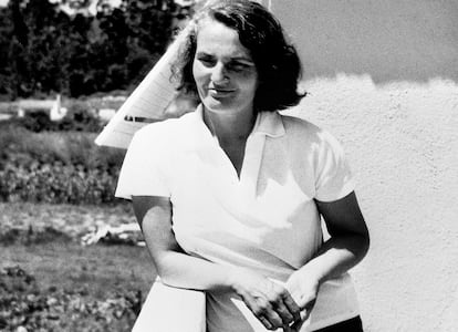 La escritora Carmen Laforet en 1944.