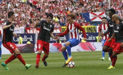 Griezmann, el domingo en el Calderón.