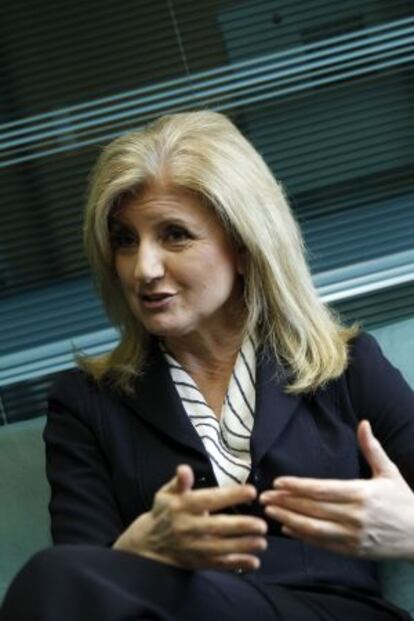 Arianna Huffington, presidenta de 'The Huffington Post'.