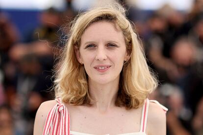 La directora francesa Mia Hansen-Løve, en el Festival de Cannes de 2021.