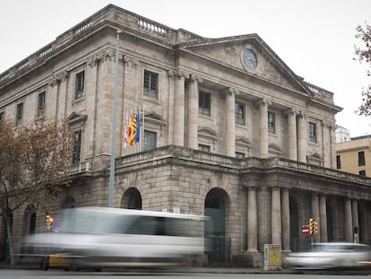 Sede de la Cámara de Comercio de Barcelona.