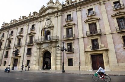 La sede del Tribunal Superior de Justicia de la Comunidad Valenciana.