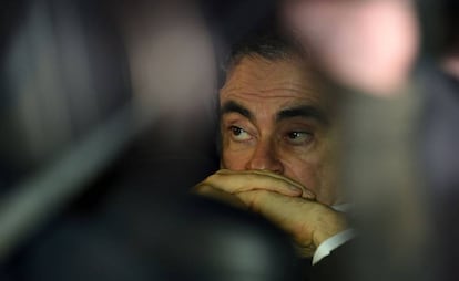 Carlos Ghosn, expresidente de Nissan-Renault, en Tokio en marzo de 2019.