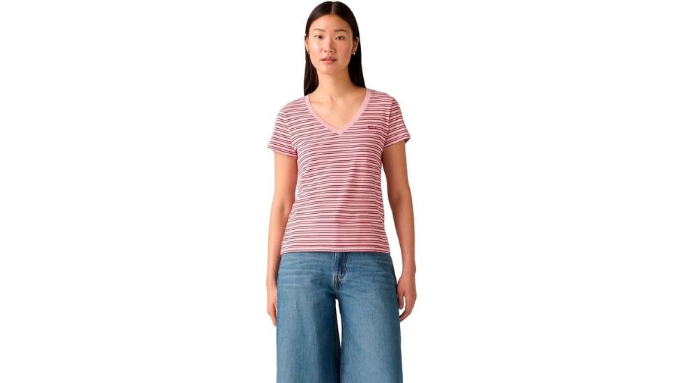 Camiseta con cuello en pico Levi’s. 