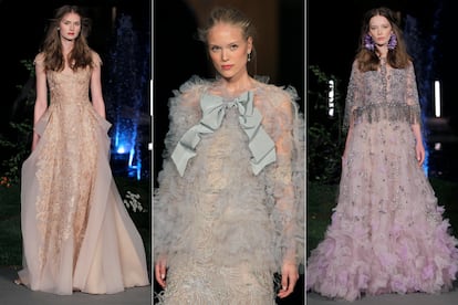 Las novias primaverales vistas por Marchesa.