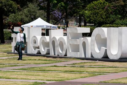 Imagen de archivo de un estudiante en Ciudad Universitaria, en 2019.