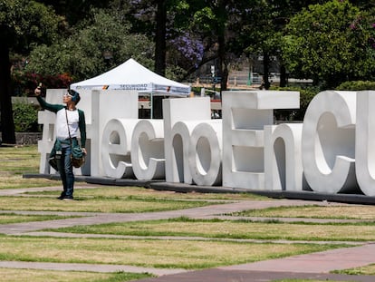 Imagen de archivo de un estudiante en Ciudad Universitaria, en 2019.