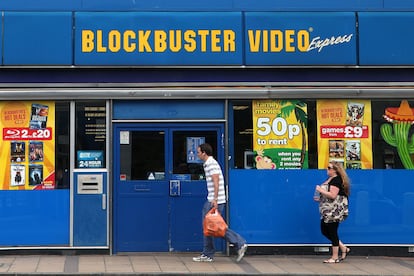 Blockbuster llegó a contar con 9000 locales en todo el mundo.