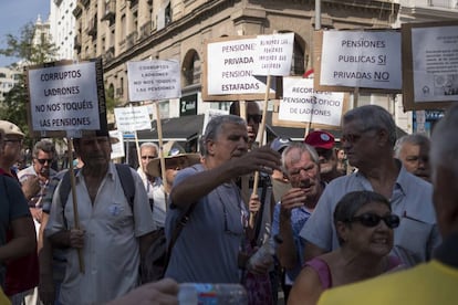 Manifestación en Sevilla por las pensiones a principios de mes