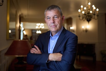 Philippe Lazzarini, en el Palacio de la Magdalena de Santander.
