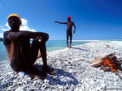 Los jarawa, de las islas Andamán, han vivido décadas sin contacto con foráneos.