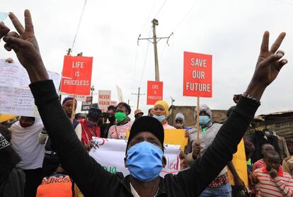 Protestas en Kenia contra la brutalidad policial en medio de la pandemia