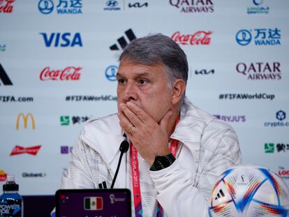 El seleccionador de México, Gerardo 'Tata' Martino.