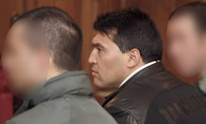 José Manuel García Adán, durante un juicio en 2012 en Pontevedra.