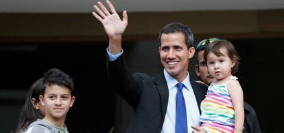 Juan Guaidó, presidente autoproclamado de Venezuela.