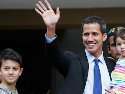 Juan Guaid&oacute;, presidente autoproclamado de Venezuela.