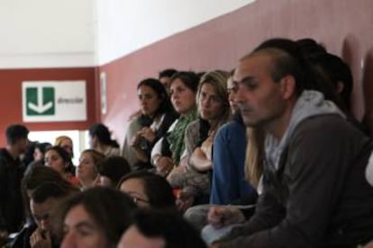 El auditorio estuvo compuesto por gente de todo el pueblo y de otras provincias.