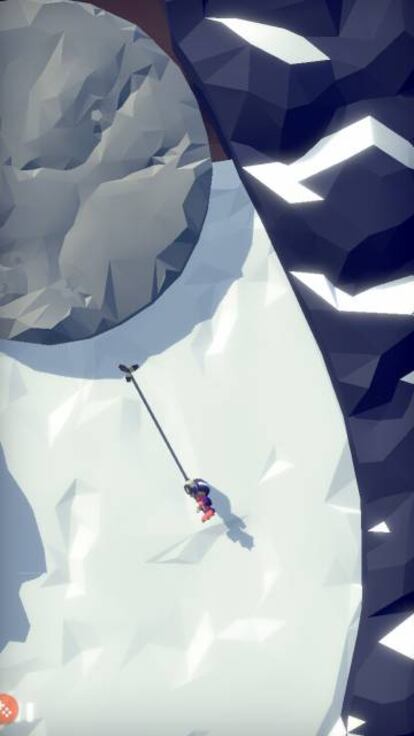 Una imagen del videojuego 'Hang line', creado por Ed Kay.