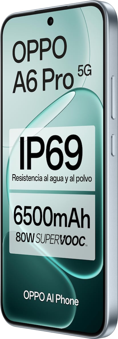 Pantalla del OPPO A6 Pro 5G