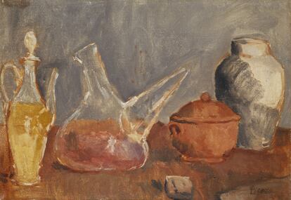 Still Life with Glass Vessels, 1906, de Pablo Picasso (1881–1973).