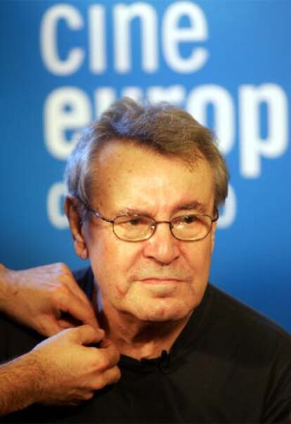 El director de cine Milos Forman.