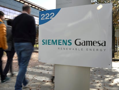 La sede de Siemens Gamesa en Zumudio, cerca de Bilbao.