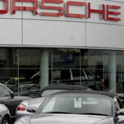 Uno de los concesionarios de Porsche