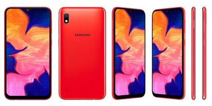 El aspecto del nuevo Samsung Galaxy A10 es muy desenfadado