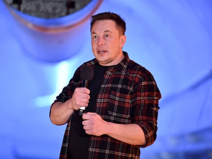 El fundador de Tesla, Elon Musk, en diciembre de 2018 en California (EE UU).