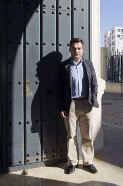 Emilio Guichot, en la facultad de Derecho de la Universidad de Sevilla, el pasado viernes.