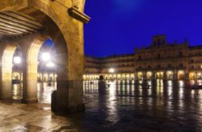 Plaza Mayor de Salamanca.