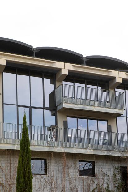 Fachada de la sede de Marset en Terrassa desde 2019.