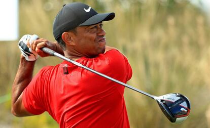 Tiger Woods, en el Hero World Challenge en Bahamas.