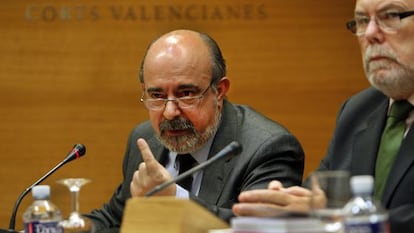 Pere Joan Devesa en la comisi&oacute;n de investigaci&oacute;n de la CAM.