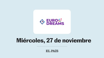 Eurodreams sorteo jueves 27 noviembre 2025