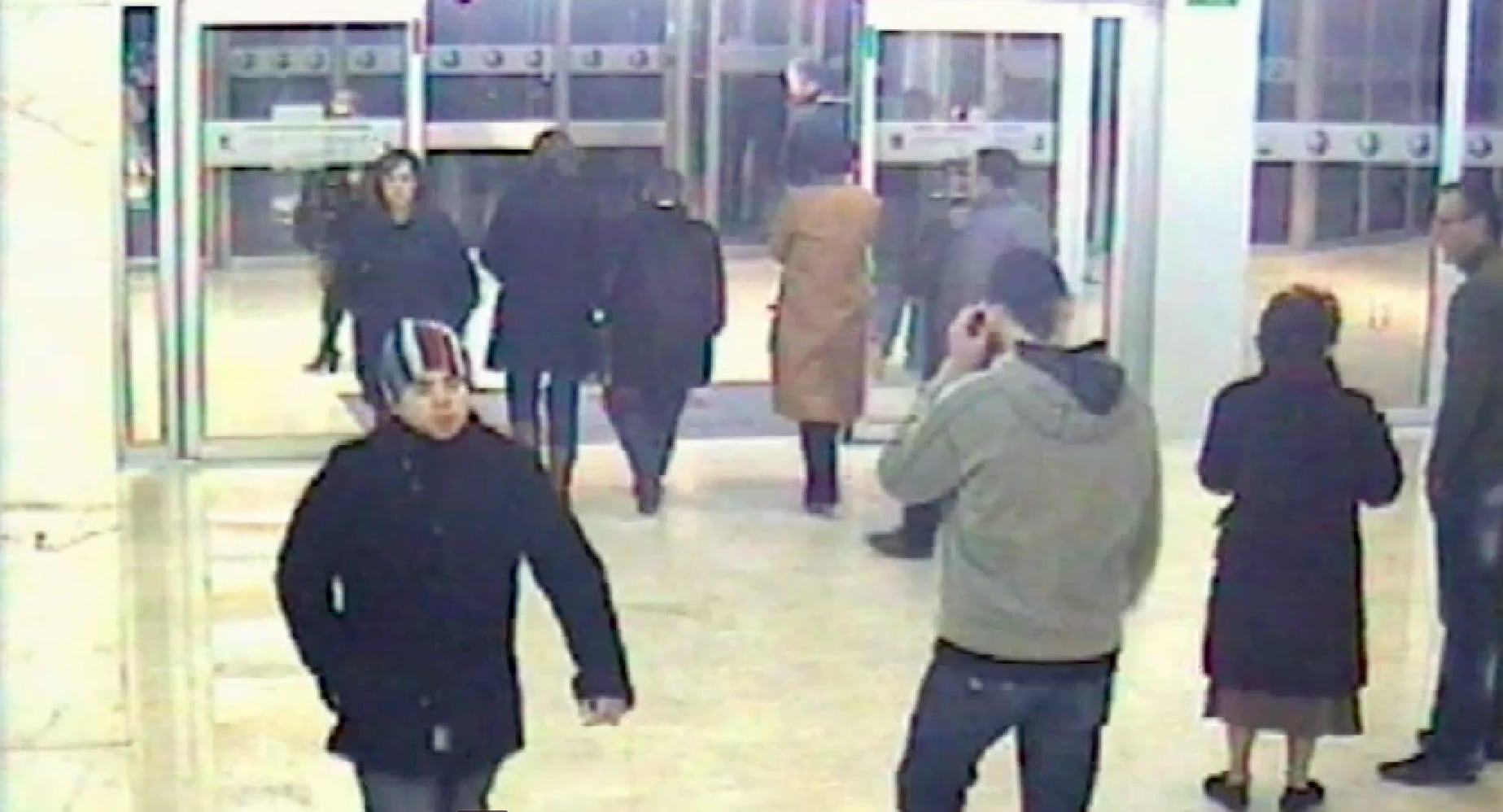 Imagen del autor material del narco Leonidas Vargas en el hospital 12 de Octubre, en enero de 2009.