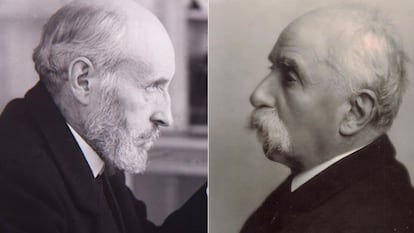 Santiago Ramón y Cajal y Camillo Golgi